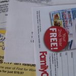 magazine subscription card