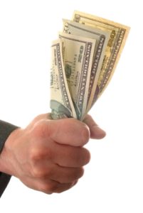 fistful of money