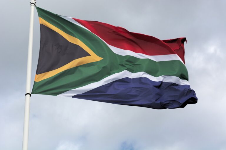 South African flag