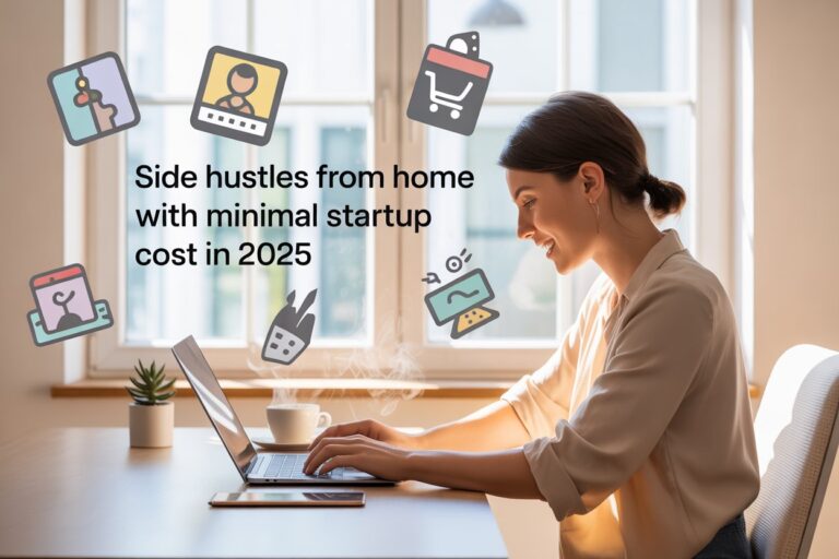 Categories 2 Side hustles from home with minimal startup cost in 2025