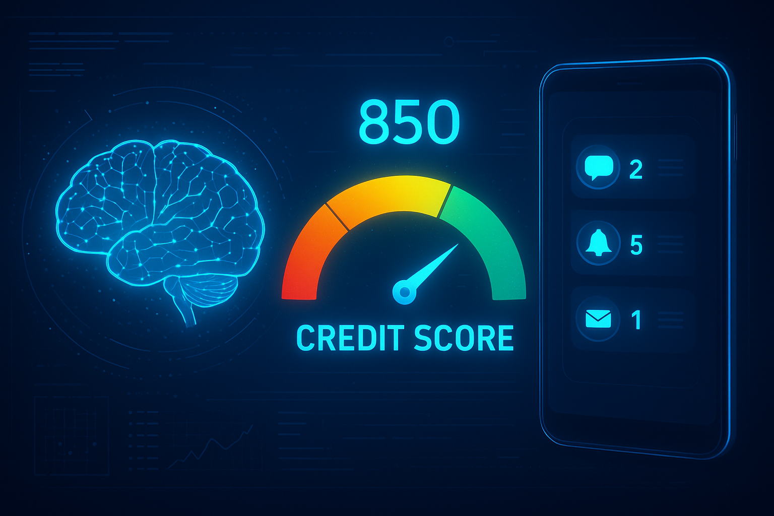 AI credit score improvement
