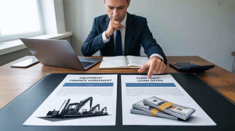 equipment financing vs term loan