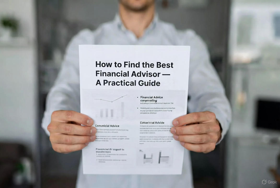How to Find Best Financial Advisor — A Practical Guide