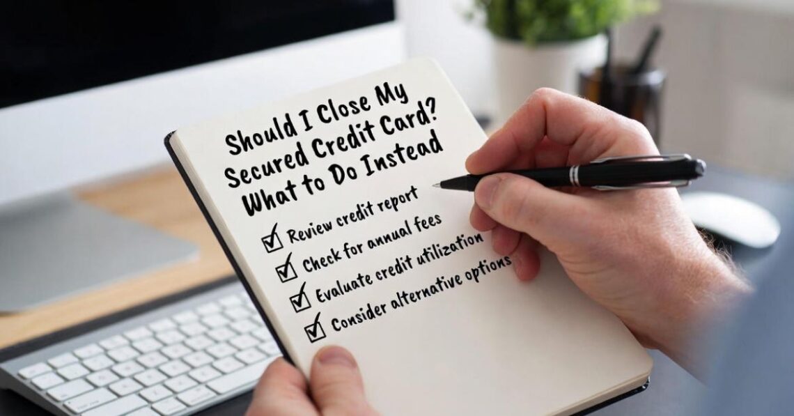 Should I Close My Secured Credit Card? What to Do Instead