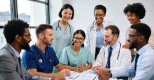 A financial advisor for doctors helping African American physicians plan their finances.