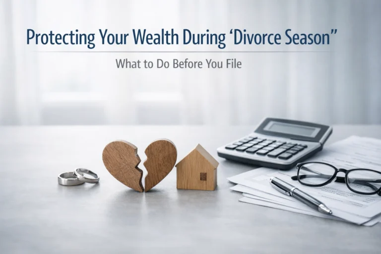 Protecting Your Wealth During Divorce Season: What to Do Before You File