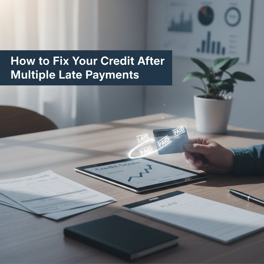 How to Fix Your Credit After Multiple Late Payments Fast