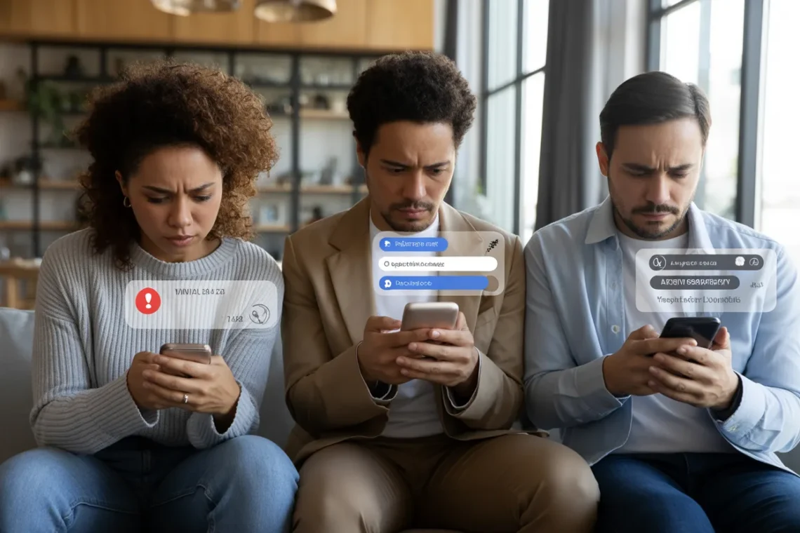 Social Media Message Scam Warning Signs