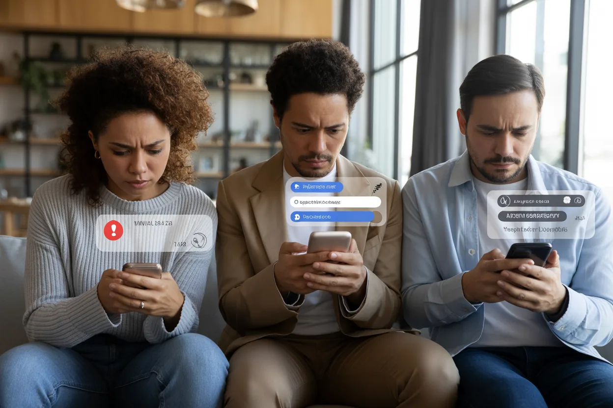 Social Media Message Scam Warning Signs