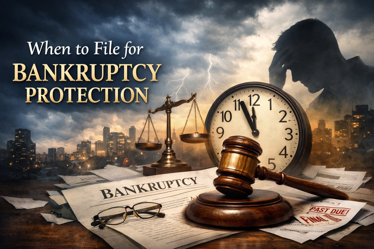 When to File for Bankruptcy Protection