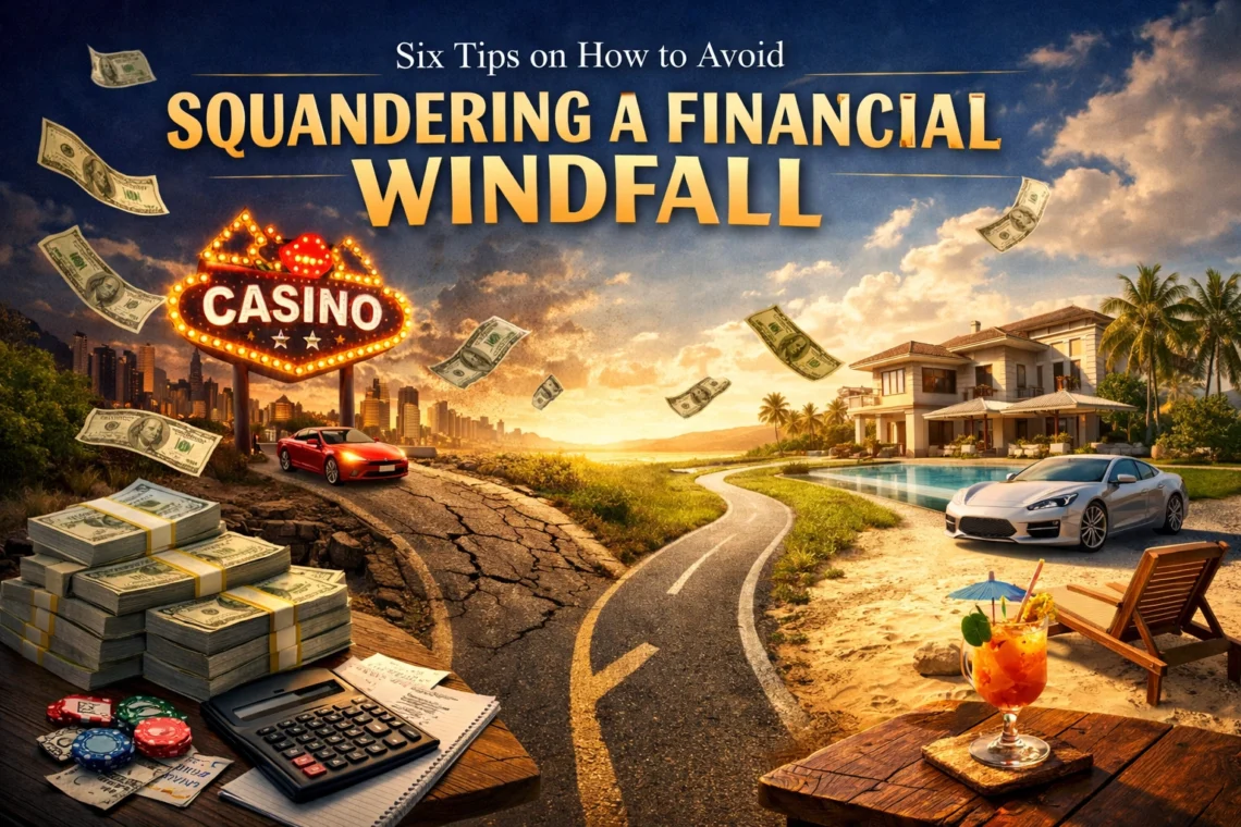 Six Tips on How to Avoid Squandering a Financial Windfall